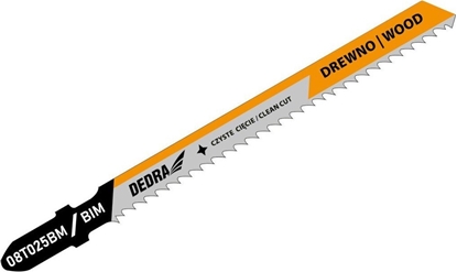 Изображение Dedra Brzeszczoty do wyrzynarki 100/75mm, panel lam, BIM, T, 2szt