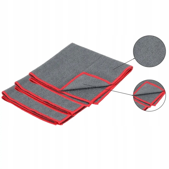 Изображение Dedra cierka z mikrofibry  Zestaw 3 sztuk 38x38 cm