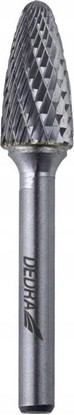 Изображение Dedra Frez trzpieniowy ostro.zaokrg.F12x25mm, trzpie 6mm