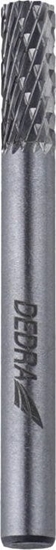 Изображение Dedra Frez trzpieniowy walcowy z zbami B10x20mm, trzpie 6mm