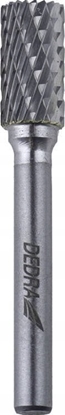 Изображение Dedra Frez trzpieniowy walcowy z zbami B12x25mm, trzpie 6mm