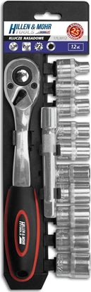 Изображение Dedra Klucze nasadowe 1/2"" kpl.12szt