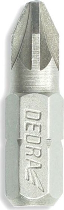 Изображение Dedra Kocówki wkrtakowe Pozidriv PZ3x25mm, 3szt blister (18A01PZ30-03)