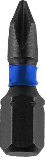 Изображение Dedra Kocówki wkrtakowe udarowe Phillips PH1/2/3x25mm,6szt blist