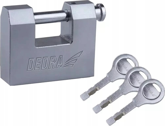 Изображение Dedra Kódka trzpieniowa eliwna niklowana 70mm, satynowa