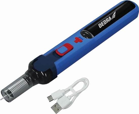Изображение Dedra Lutownica oporowa 4V 2,0Ah, bezprzewodowa USB