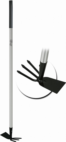 Изображение Dedra Motyka prosta z widekami, trzonek metalowy, d.114cm