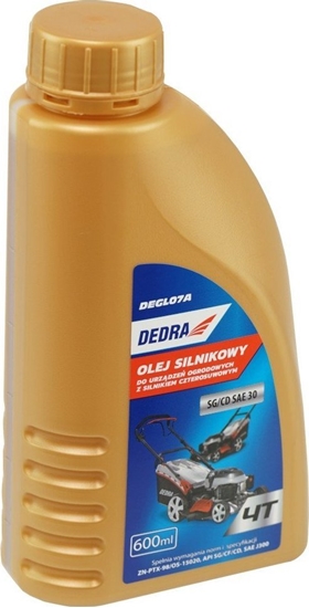 Изображение Dedra Olej do kosiarek z silnikiem czterosuwowym 0,6l SG/CD-30