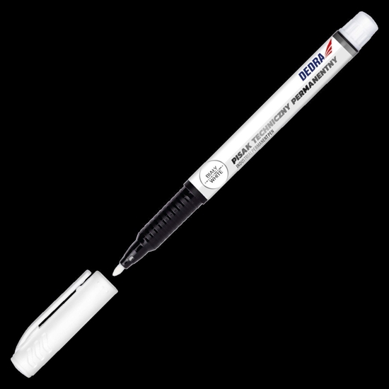Изображение Dedra Pisak techniczny permanentny biay 1mm