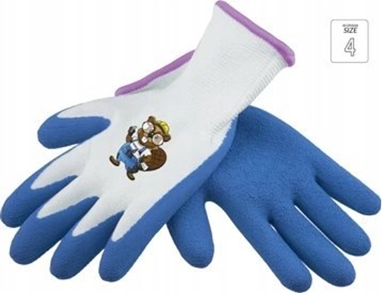 Picture of Dedra Rkawice ochronne KIDS spieniony lateks, rozm.4 (para)