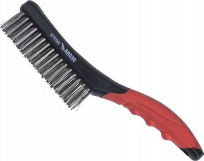 Picture of Dedra Szczotka druciana 4-rzdowa, nierdzewn, 260mm, dwumat.uchwyt