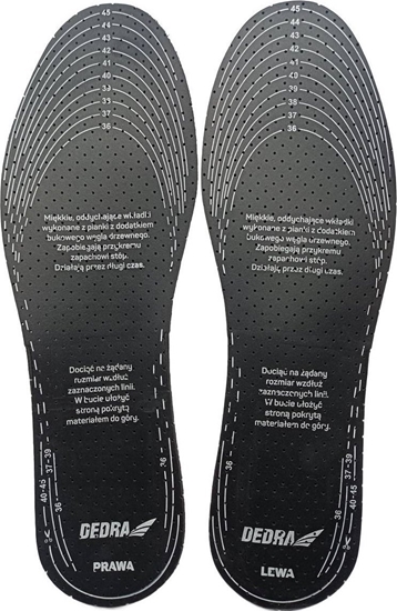 Picture of Dedra Wkadki do butów antypotne, r. UNI (BH9W04)