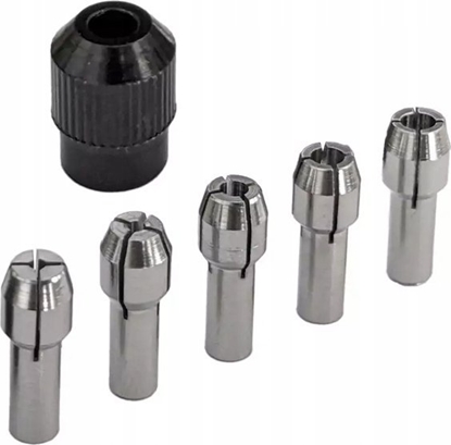 Picture of Dedra Zestaw uchwytów zaciskowych do mini szlifierek 6szt