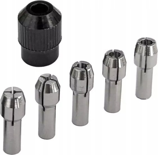 Picture of Dedra Zestaw uchwytów zaciskowych do mini szlifierek 6szt