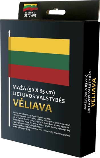 Picture of Dekoracja witeczna KKS Lech Lietuvos vliava skirta kabinti ant koto, 50x85 cm