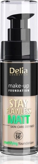 Picture of Delia Delia Cosmetics Stay Flawless Matt Podkad matujcy 16H nr 402 Light Beige 30ml