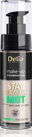 Picture of Delia Delia Cosmetics Stay Flawless Matt Podkad matujcy 16H nr 403 Vanille 30ml