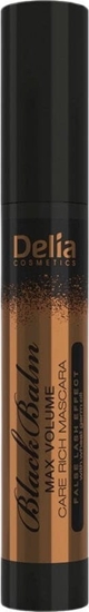 Picture of Delia Delia Max Volume Care Rich Black Balm Mascara pielgnujcy tusz do rzs z odywczym olejkiem 14ml