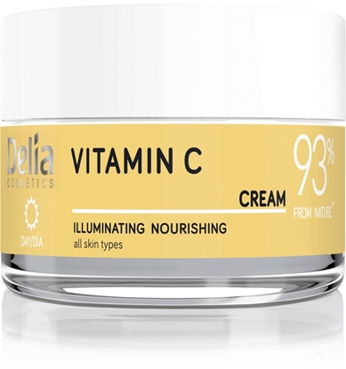 Attēls no Delia Witamina C - 93% skadników z natury - Krem do twarzy o dziaaniu rozwietlajcym 50ml