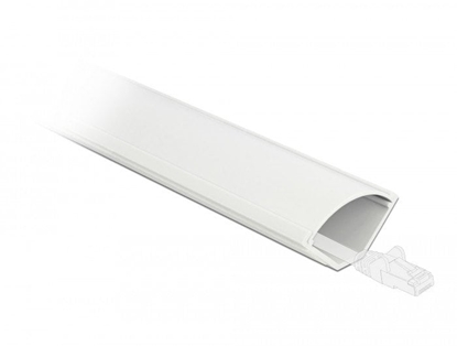 Изображение Delock Corner Duct self-adhesive 43 x 23 mm - length 1 m white