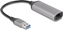 Attēls no Delock USB Type-A Network Adapter 5 Gigabit LAN 1 x RJ45