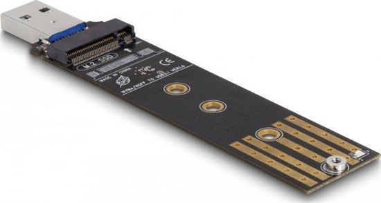 Picture of Delock Combo Converter for M.2 NVMe PCIe or SATA SSD with USB 3.2 Gen 2