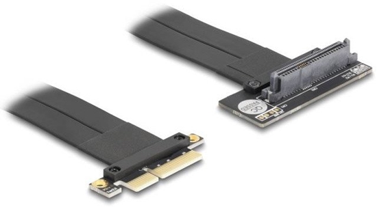 Picture of Delock Riser Card PCI Express 3.0 x4 male to U.2 SFF-8639 SSD slot 90° angled with cable 30 cm