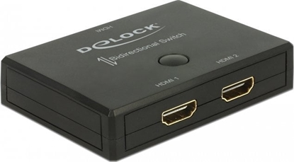 Изображение Delock HDMI 2 - 1 Switch bidirectional 4K 60 Hz