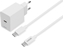 Picture of Deltaco Charger ELTACO 20 W, USB-C - USB-C, 1m ca