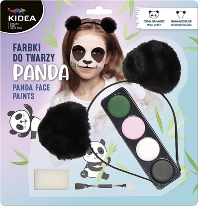 Изображение Derform FARBY DO TWARZY 4KOL AKC PANDA KIDEA B/C