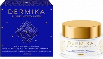 Picture of Dermika Luxury Neocollagen Kolagenowy Krem - Maska silnie regenerujcy skór i spycajcy zmarszczki na noc  50ml