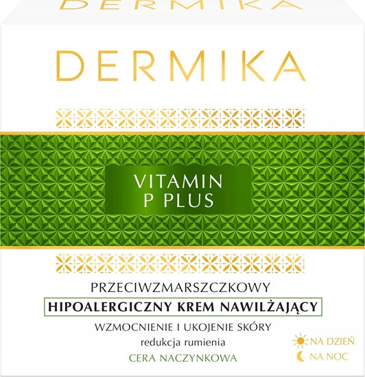 Picture of Dermika Vitamin P Plus hipoalergiczny krem nawilajcy na dzie i na noc 50ml