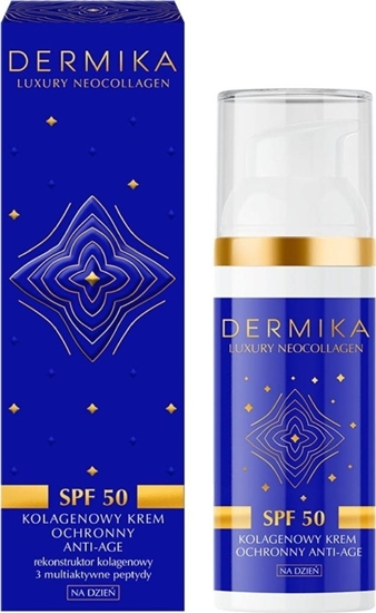 Picture of DERMIKA_Luxury Neocollagen kolagenowy krem ochronny Anti-Age SPF50 na dzie 50ml