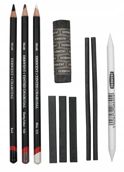 Picture of Derwent Mixed Charcoal Sæt - blandet kul sæt