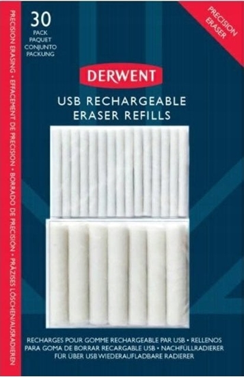 Picture of Derwent refil viskelædere til USB Viskelæder - 30stk