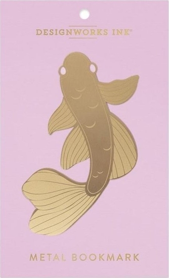 Picture of Designworks Ink Metalowa zakadka do ksiki - karp koi