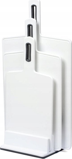 Picture of Deska do krojenia ProNice z rczk drewniana 4szt. ze stojakiem