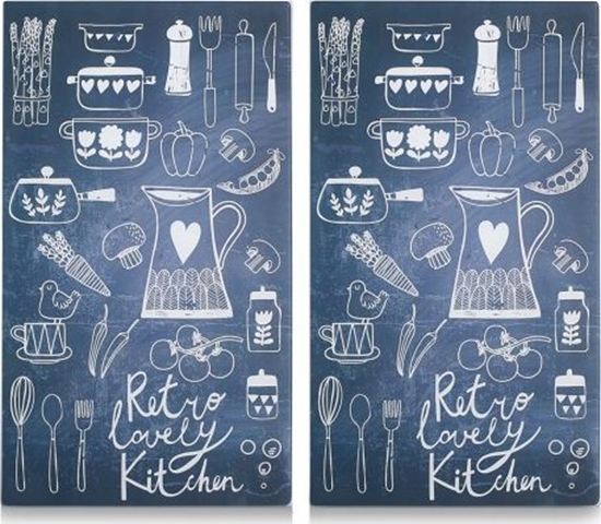 Picture of Deska do krojenia Zeller szklana 2szt.