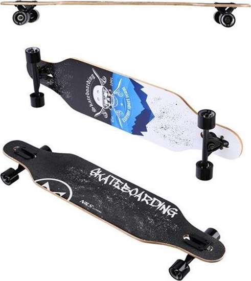 Picture of Deskorolka Nils Extreme Skull Wood