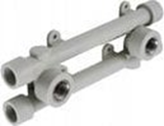 Picture of Detal-met Komplet wieszakowy 20x1/2 (listwa bateryjna - 150mm) przelotowa [50]