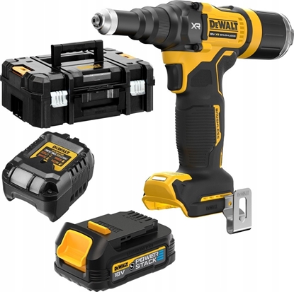 Изображение Dewalt DEWALT NITOWNICA 18V  10KN 25mm 1x1,7Ah GFN TSTAK DCF403E1GT
