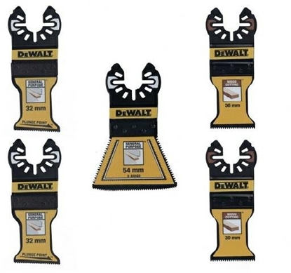 Изображение DEWALT MT ZESTAW BRZESZCZOTÓW 5CZ.