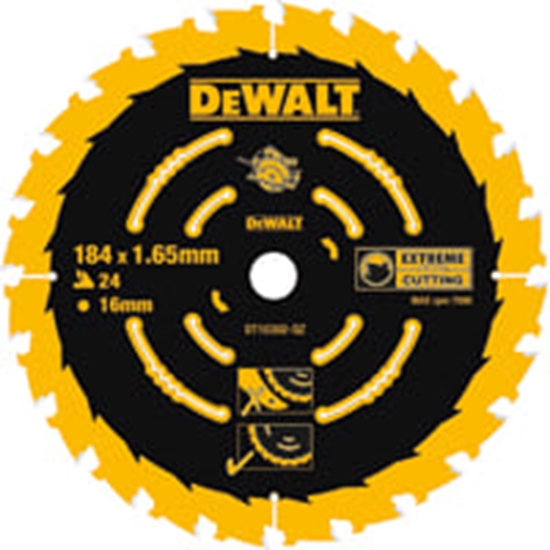 Picture of Dewalt Pia tarczowa do drewna 190x30mm 24z. - DT10304