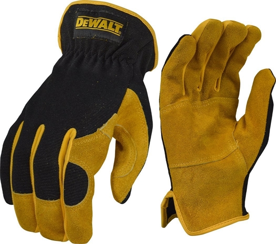 Picture of Dewalt rkawice skórzane wzocnione l dewalt