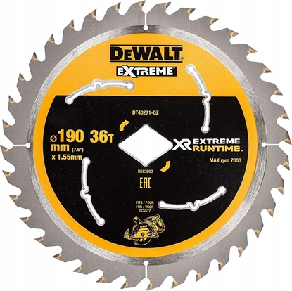 Picture of Dewalt tarcza pilarska do dcs577 190x36t ctb