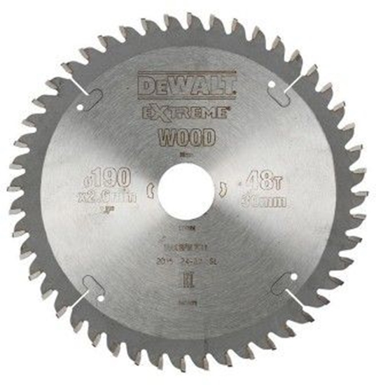 Изображение Dewalt Tarcza pilarska do pilarek stacjonarnych 250x30mm, 30 zby (DT4226-QZ)
