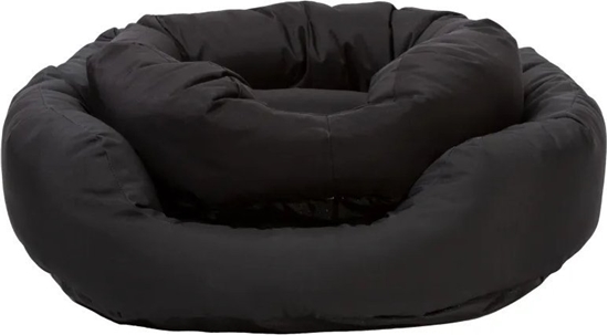 Picture of Dexas Paw Love - Dog bed - Oval (Medium 85x70cm) - Black