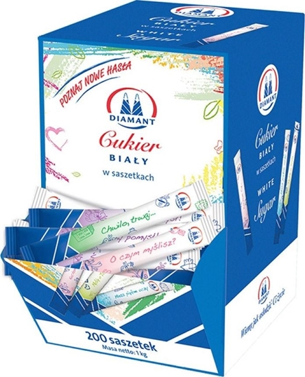 Picture of Diamant Cukier biay DIAMAT, w saszetkach, 200 x 5 g