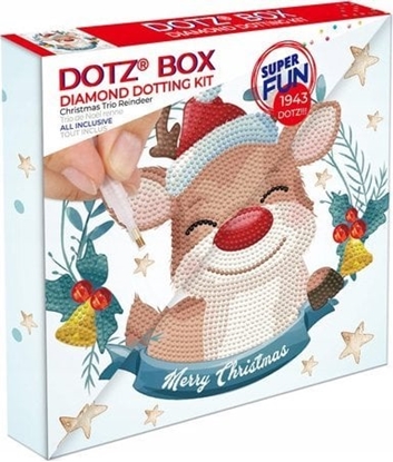 Изображение DIAMOND DOTZ DIAMOND DOTZ DOTZ BOX CHRISTMAS TRIO REINDEER