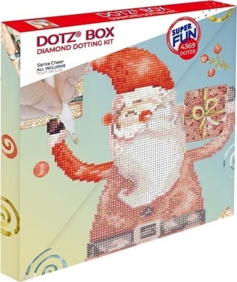 Изображение DIAMOND DOTZ DIAMOND DOTZ DOTZ BOX SANTA CHEER